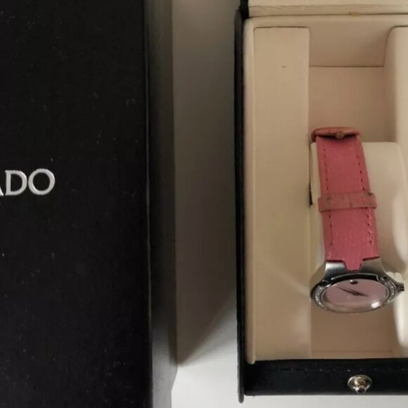 MOVADO WOMANS WATCH DIAMONDS - Picture 3 of 3